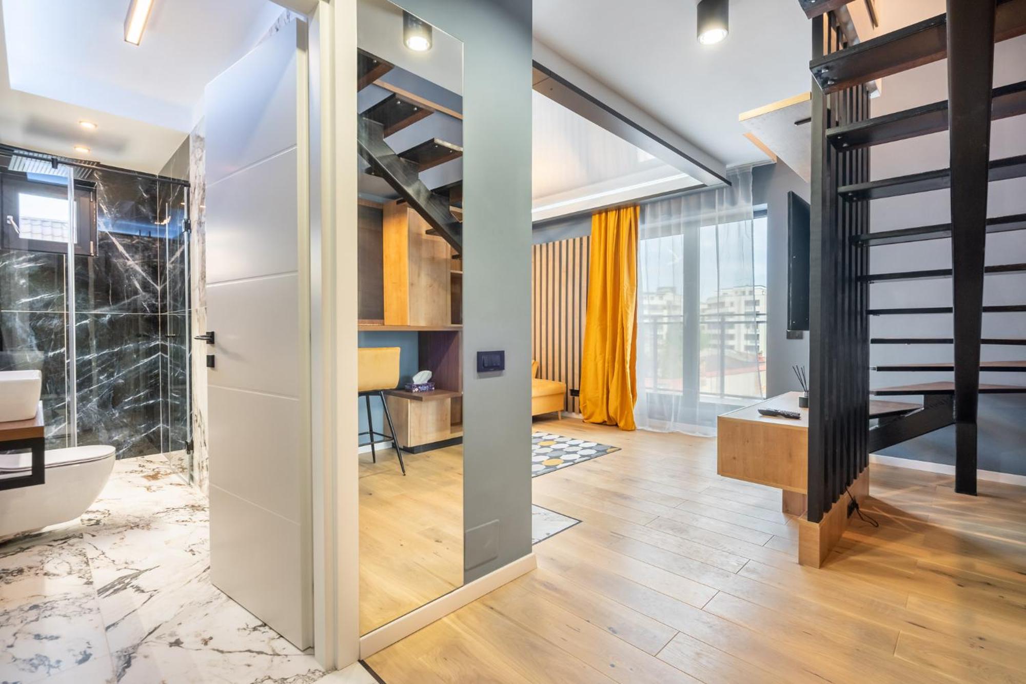Sunflower - Chic Loft In Tineretului Bukarest Exterior foto